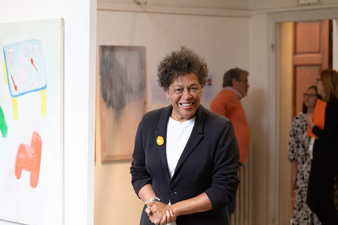 Portrait of Carrie Mae Weems.